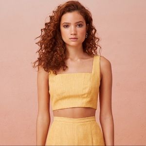 Keepsake the label nonstop top marigold